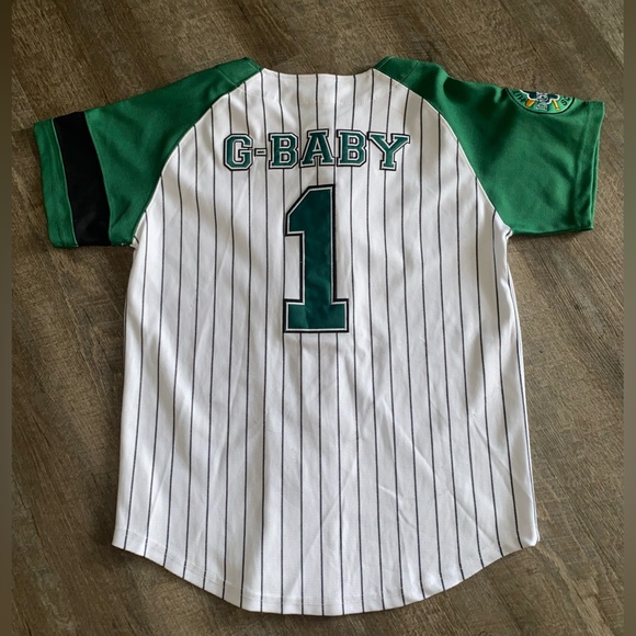 Hard Ball Movie G-Baby Kekambas Authentic Baseball Jersey by Headgear Classics - Picture 6 of 12